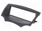 Radio frame; Ford; 1 DIN; black ACV