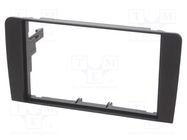 Radio frame; Audi; 2 DIN; black ACV