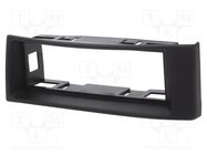 Radio frame; Renault; 1 DIN; black ACV