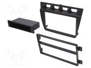 Radio frame; Kia; 2 DIN; black ACV