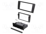 Radio frame; Audi; 2 DIN; black ACV