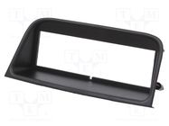 Radio frame; Peugeot; 1 DIN; black ACV