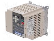 Vector inverter; 0.55/0.75kW; 3x400VAC; 3x380÷480VAC; 0÷590Hz YASKAWA