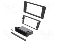 Radio frame; Audi; 2 DIN; black ACV