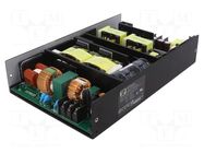 Power supply: switching; for building in; 600W; 48VDC; 12.5A; 95% XP POWER