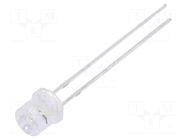CRLED; red; 5mm; 1120mcd; 140°; Front: flat; 12VDC; No.of term: 2 OPTOSUPPLY