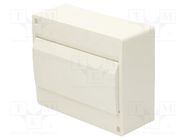 Enclosure: for modular components; IP40; No.of mod: 10 HAGER