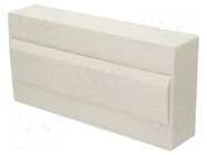 Enclosure: for modular components; IP40; No.of mod: 18; cosmos HAGER