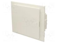 Enclosure: for modular components; IP40; plaster embedded HAGER