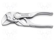 Pliers; adjustable,adjustable grip; 100mm KNIPEX