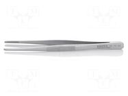 Tweezers; 145mm; Blade tip shape: rounded; universal KNIPEX