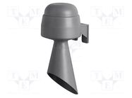 Signaller: sound; siren; 24VDC; 24VAC; 98dB; 584; IP65; ABS; 80mA WERMA