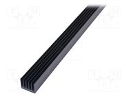 Heatsink: extruded; grilled; black; L: 1000mm; W: 41.6mm; H: 34mm SEIFERT ELECTRONIC