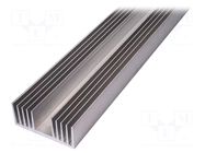 Heatsink: extruded; U; natural; L: 1000mm; W: 120mm; H: 50mm SEIFERT ELECTRONIC