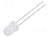 LED; yellow; 5mm; 1000mcd; 30°; Front: convex; 2.1÷2.5VDC; -40÷85°C LUMEX