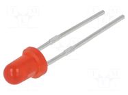 LED; red; 3mm; 30mcd; 60°; Front: convex; 2.1÷2.5VDC; No.of term: 2 LUMEX