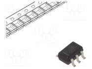 IC: digital; NOT; Ch: 2; CMOS; SMD; SC70-5; 0.8÷2.7VDC; -40÷85°C; 10uA TEXAS INSTRUMENTS