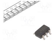 IC: digital; bus buffer; Ch: 1; CMOS; SMD; SOT23; 0.8÷2.7VDC; AUC TEXAS INSTRUMENTS