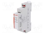 Relay: installation; monostable; SPST-NO; 16A; max.300VAC; IP20 RELPOL