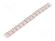 Programmable LED tape; RGBW; 3535; LED/m: 144; 8mm; white PCB; IP20 IPIXEL LED