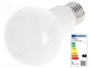 LED lamp; cool white; E27; 230VAC; 806lm; P: 7.5W; 200°; 6500K PHILIPS