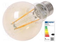 LED lamp; warm white; E27; 230VAC; 600lm; P: 5.5W; 2500K; CRImin: 80 PHILIPS