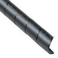 SPIRAL WRAP, POLYETHYLENE, BLACK, 30.48M