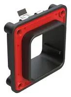 INTERFACE FLANGE, BLACK, 40/60POS RCPT