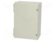 Enclosure: wall mounting; X: 220mm; Y: 320mm; Z: 150mm; NEO; grey FIBOX