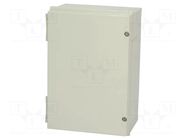 Enclosure: wall mounting; X: 220mm; Y: 320mm; Z: 150mm; NEO; grey FIBOX