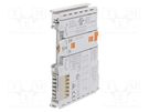 Power measurement terminal; for DIN rail mounting; IP20; IN: 6 WAGO