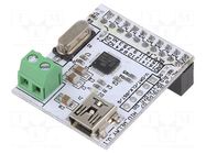 Module robotics: control of relays; 5VDC; 35x29x20mm OKYSTAR