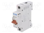 Circuit breaker; 230/400VAC; 250VDC; Inom: 4A; Poles: 1; Charact: C EATON ELECTRIC