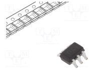 IC: digital; NOR; Ch: 1; IN: 3; CMOS; SMD; SC70-5; 1.65÷5.5VDC; 10uA TEXAS INSTRUMENTS