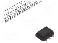 Transistor: NPN / PNP; bipolar; BRT,complementary pair; 50V; 0.1A ONSEMI