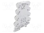 Converter: signal separator/amplifier; for DIN rail mounting 