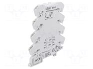 Converter: signal separator/amplifier; for DIN rail mounting WAGO