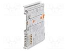 Communication; 24VDC; for DIN rail mounting; IP20; 24x100x69.8mm WAGO