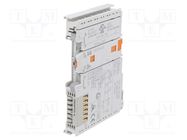 Communication; 24VDC; for DIN rail mounting; IP20; 24x100x69.8mm WAGO