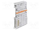Analog input; for DIN rail mounting; IP20; IN: 8; 12x100x69mm WAGO