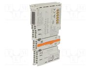 Digital I/O; for DIN rail mounting; 750/753; IP20; OUT: 8; IN: 8 WAGO