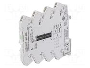 Converter: temperature; for DIN rail mounting; 24VDC; IP20 WAGO