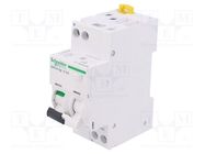 RCBO breaker; Inom: 10A; Ires: 30mA; Max surge current: 250A; IP20 SCHNEIDER ELECTRIC