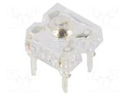 LED Super Flux; RGB; 7.62x7.62mm; 7000÷8400mcd; 10000÷12000mcd OPTOSUPPLY