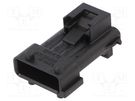 Connector: automotive; JPT; male; plug; for cable; PIN: 4; black TE Connectivity