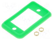 Socket gasket; green; 29mm; Gasket: silicone; SLIM CLIFF