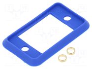 Socket gasket; blue; 29mm; Gasket: silicone; SLIM CLIFF