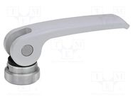 Lever; clamping; Thread len: 15mm; Lever length: 101mm; GN 927.4 ELESA+GANTER