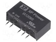 Converter: DC/DC; 1W; Uin: 12VDC; Uout: 9VDC; Uout2: -9VDC; Iout: 55mA XP POWER