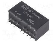 Converter: DC/DC; 3W; Uin: 9÷18VDC; Uout: 15VDC; Uout2: -15VDC; SIP XP POWER